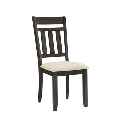 Hayden 2Pc Slat Back Dining Chair Set Slate - 2 Slat Back Chairs