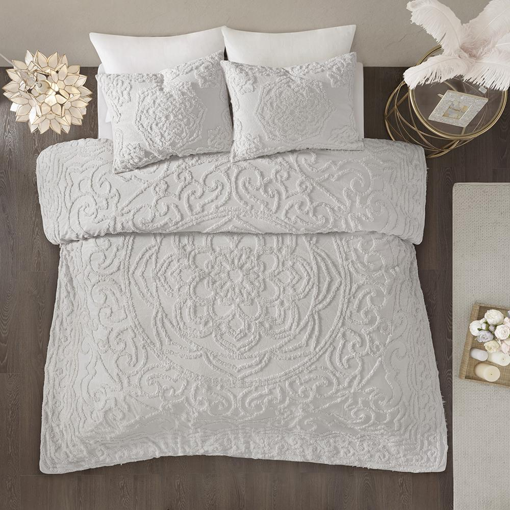 100% Cotton Tufted Chenille Comforter Set,MP10-5882