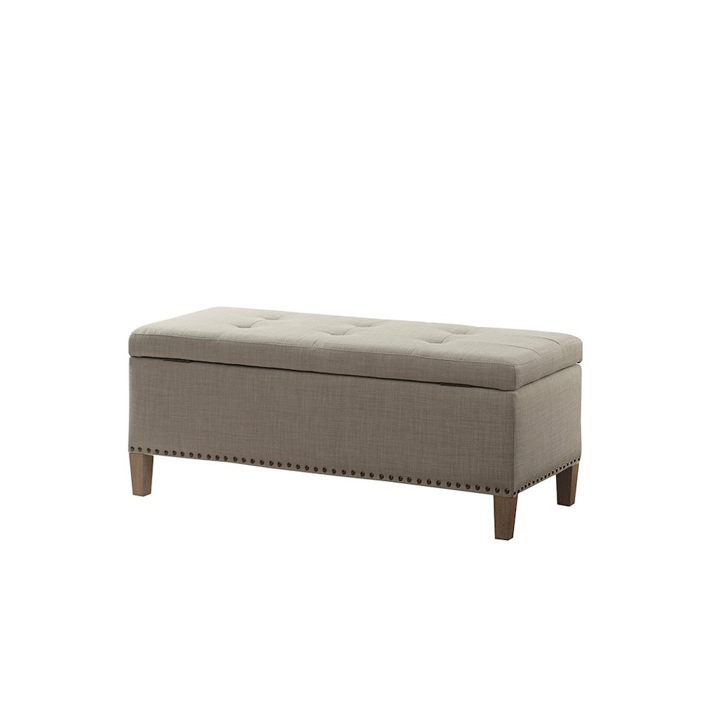 Shandra II Tufted Top Storage Bench,FUR105-0042