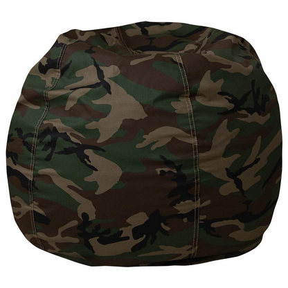 Small Camouflage Bean Bag Chair for Kids and Teens