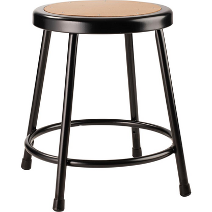 (5 Pack) NPS® 18"Heavy Duty Steel Stool, Black