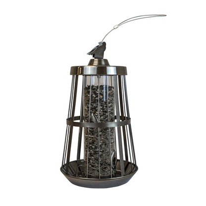 Outdoor Leisure Products Deluxe Bird Feeder in Nickel