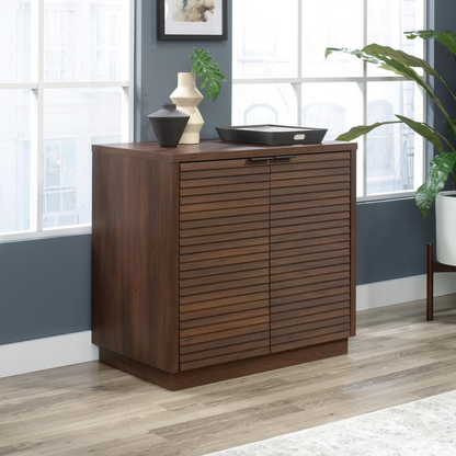 Englewood Utility Stand/library Base  Spiced Mahogany