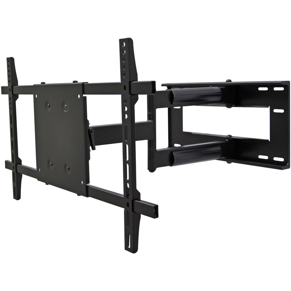 Rocelco VLDA Mounting Bracket for TV, Flat Panel Display - Black - 2 Display(s) Supported - 37" to 70" Screen Support - 150 lb Load Capacity - 200 x 200, 600 x 400, 100 x 100, 400 x 200, 300 x 300, 40