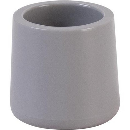 Grey Replacement Foot Cap for Plastic Folding Chairs