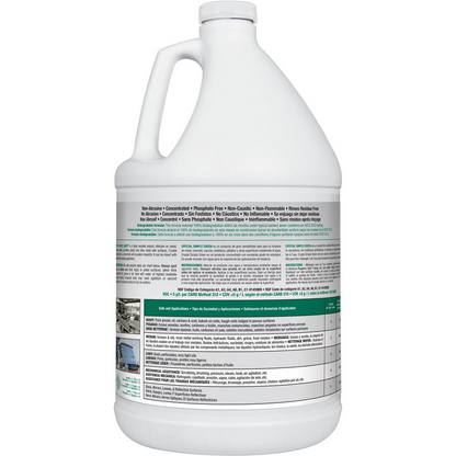 Simple Green Crystal Industrial Cleaner/Degreaser - Concentrate Liquid - 128 fl oz (4 quart) - Bottle - 6 / Carton - Clear