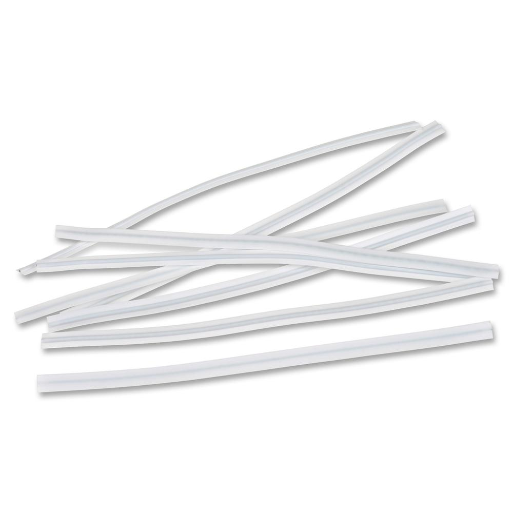 Tatco Reusable Vinyl Twist Ties - 6" Length - Vinyl, Metal - 2000 / Pack