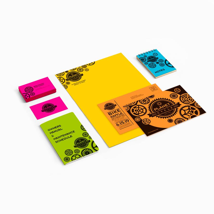 Astrobrights Color Card Stock - 5 Assorted Colours - 8 1/2" x 11" - 250 / Pack - High-impact, Durable, Printable, Acid-free, Lignin-free