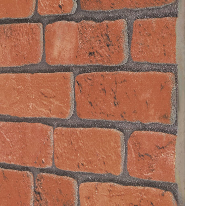 vidaXL 3D Wall Panels with Terracotta Brick Design 10 pcs EPS