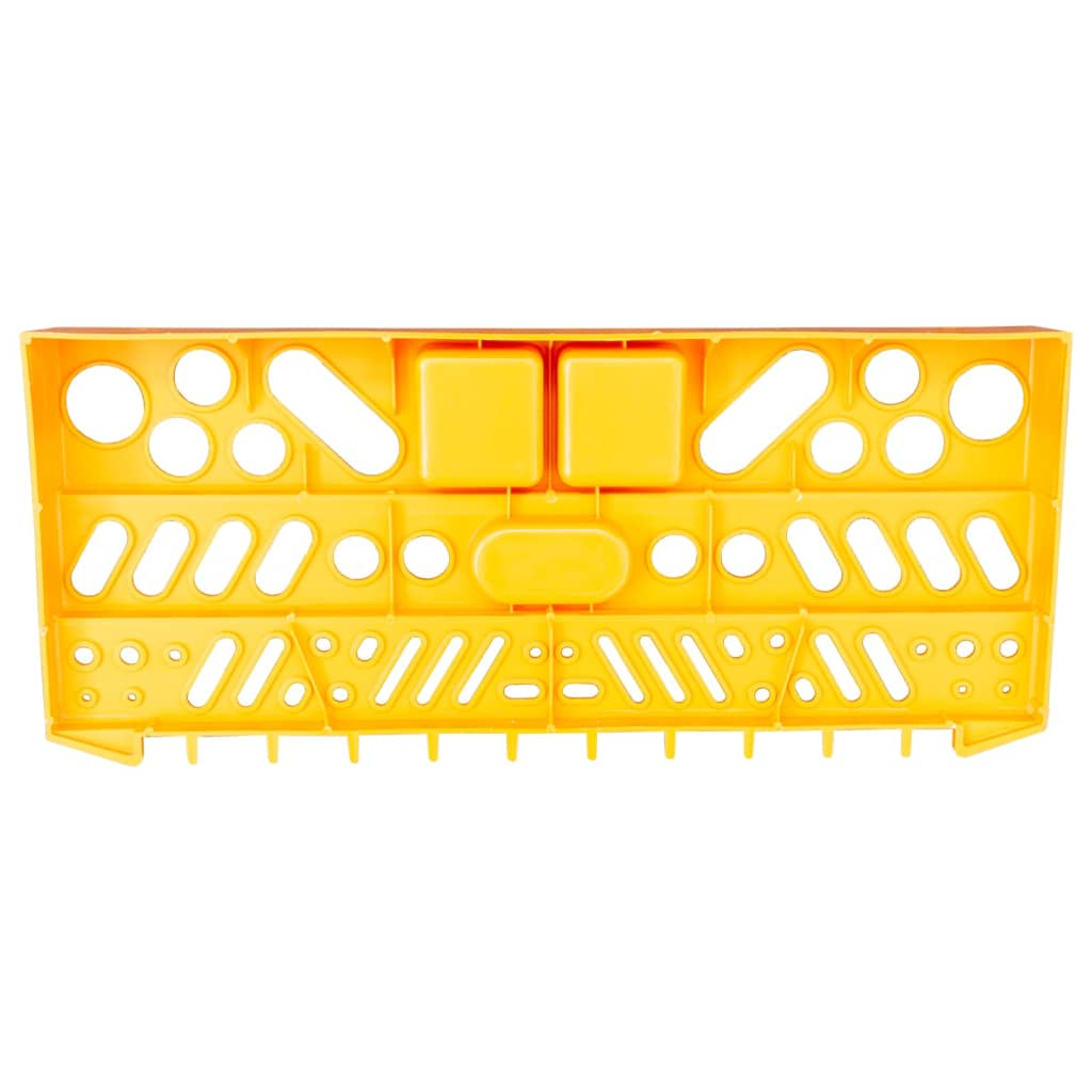 vidaXL Tool Wall 19.7"x39.4" 50 Hooks PP