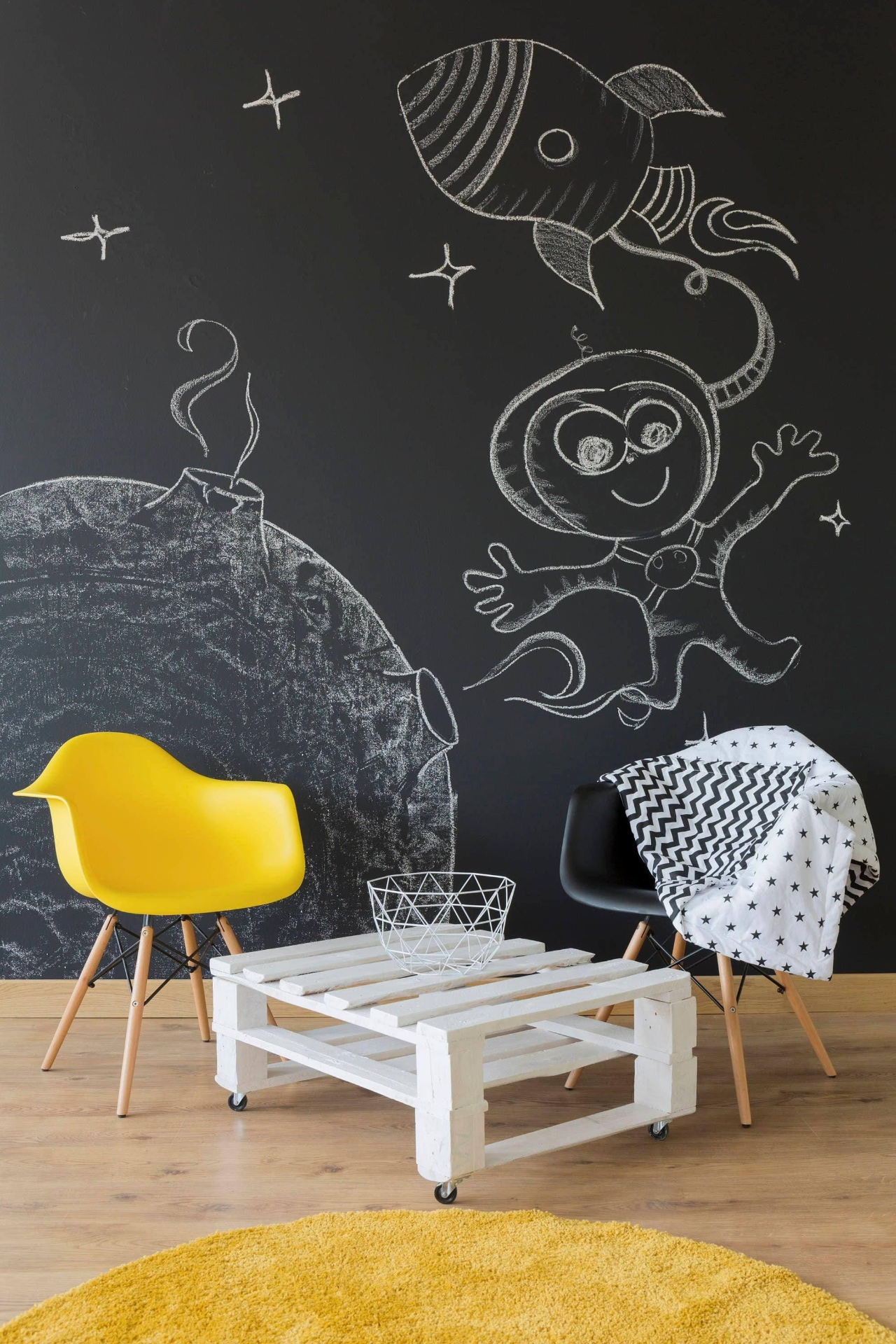 Chalkboard Wall Decal - Enhance Your Space with Creative Versatility