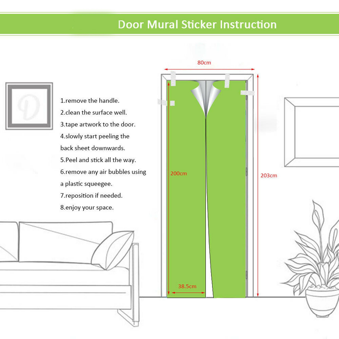 3D Vibrant Oasis Barn Door Wallpaper Mural - Unique Wall Decor Art