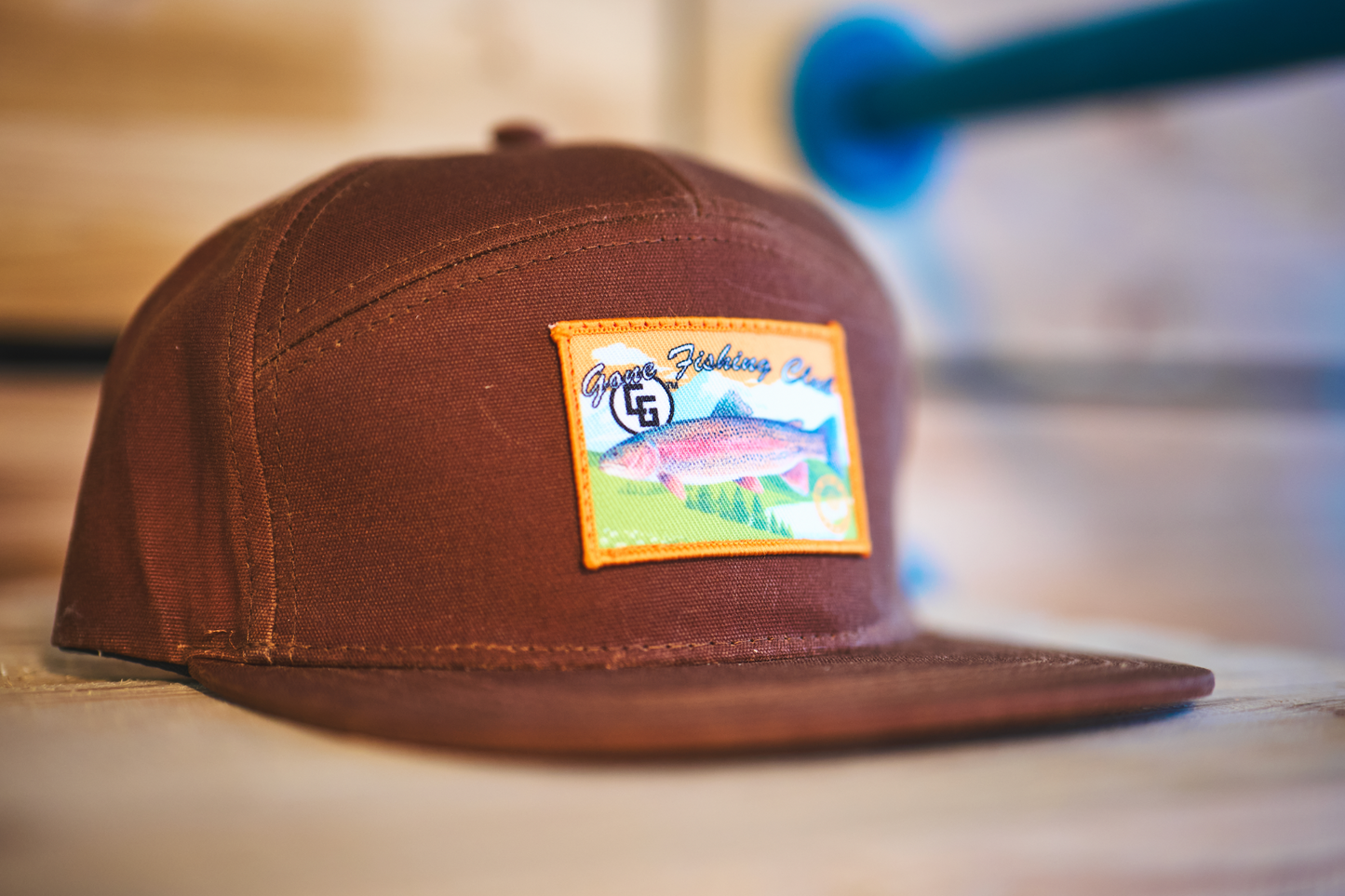 7 Panel Hat_Gone Fishing