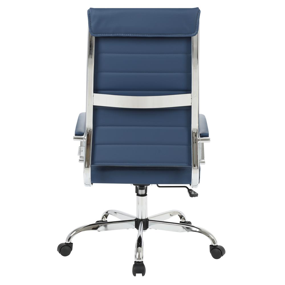 LeisureMod Benmar High-Back Leather Office Chair BOT19BUL