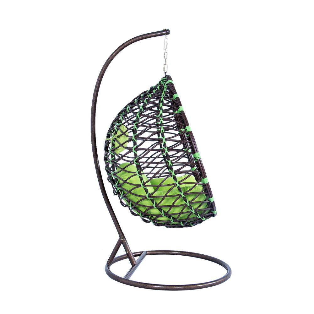 Wicker Hanging Egg Swing Chair Indoor Outdoor Use