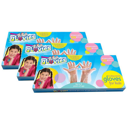 Multipurpose Disposable Gloves, 50 Per Box, 3 Boxes