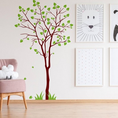 Nature's Serenity, Vinyl Wall Decal, Artistic Design, Easy to Install