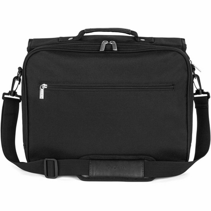 bugatti THE ASSOCIATE Carrying Case (Briefcase) for 15.6" Notebook - Black - Polyester Body - 12" Height x 15" Width x 5" Depth - 1 Each