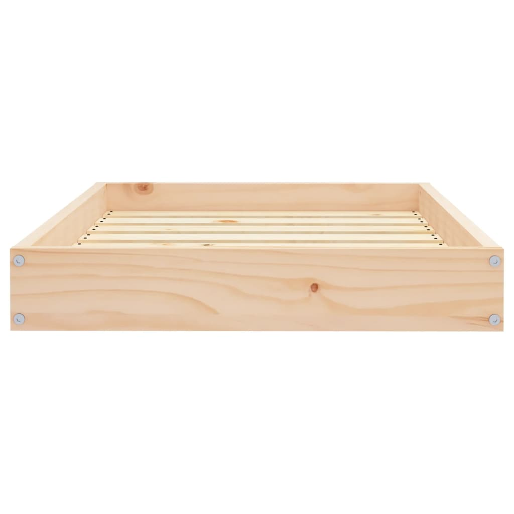 vidaXL Dog Bed 28.1"x21.3"x3.5" Solid Wood Pine