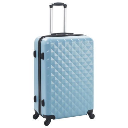 vidaXL Hardcase Trolley Set 3 pcs Blue ABS