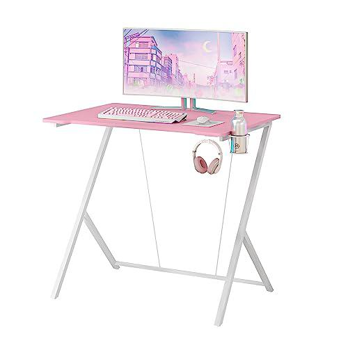 Techni Sport Kids Gaming Desk, Pink