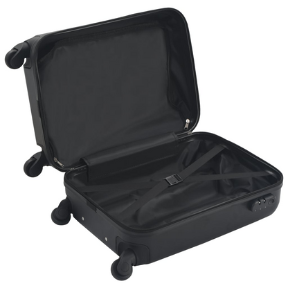 vidaXL Hardcase Trolley Black ABS