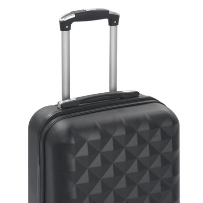 vidaXL Hardcase Trolley Black ABS