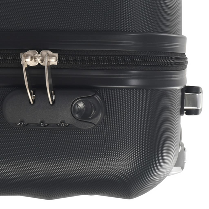 vidaXL Hardcase Trolley Black ABS