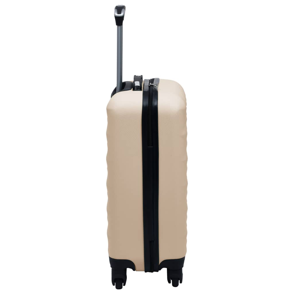 vidaXL Hardcase Trolley Gold ABS