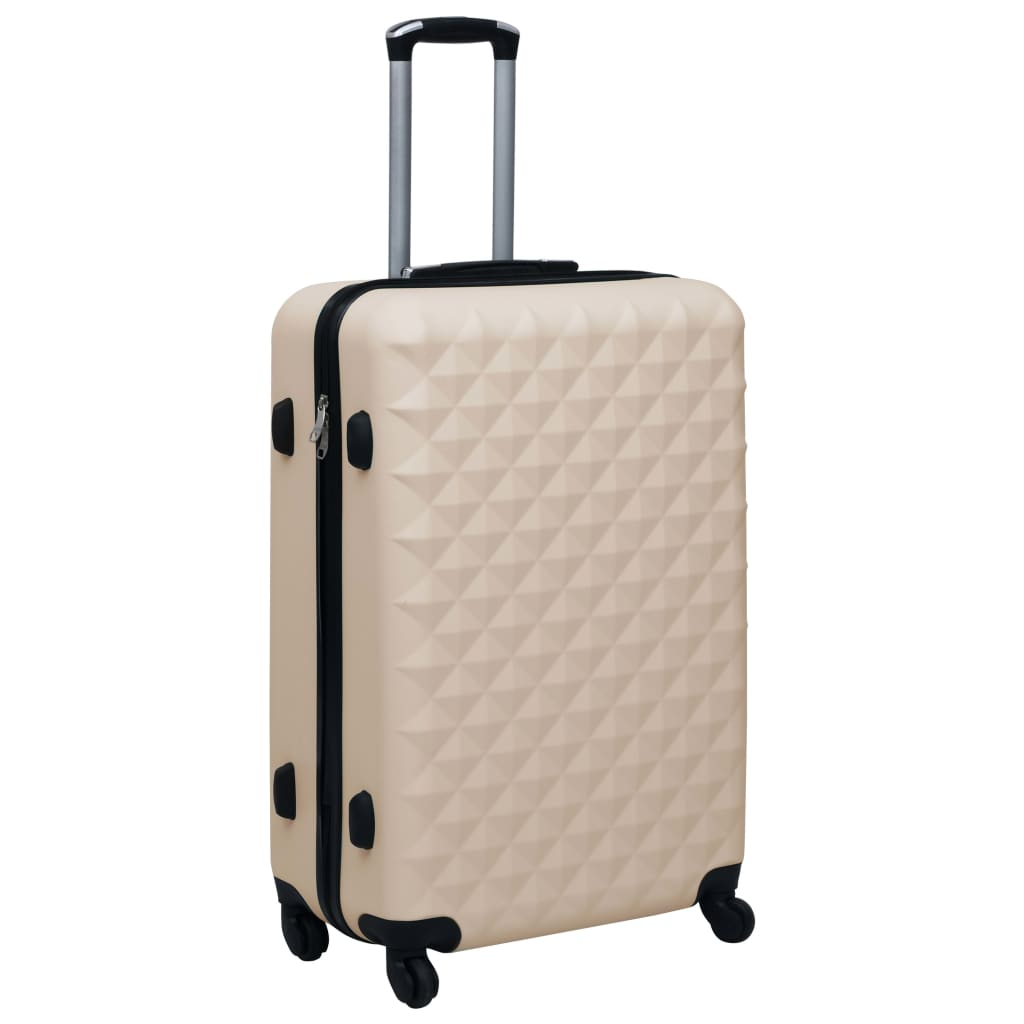 vidaXL Hardcase Trolley Gold ABS