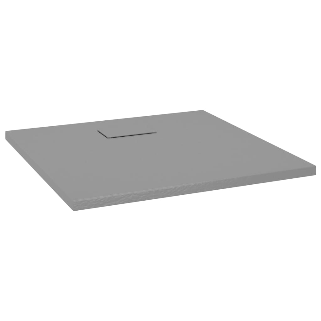 vidaXL Shower Base Tray SMC Gray 31.5"x31.5"