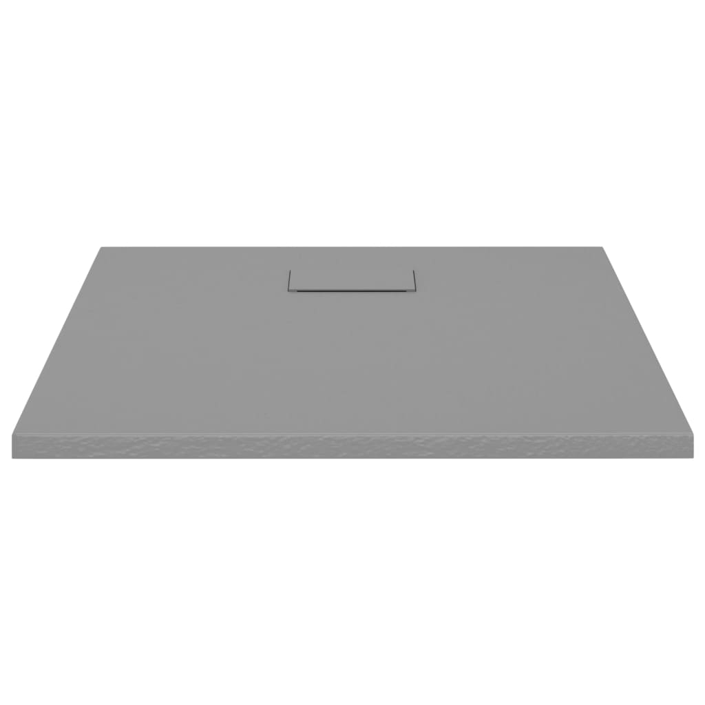 vidaXL Shower Base Tray SMC Gray 31.5"x31.5"