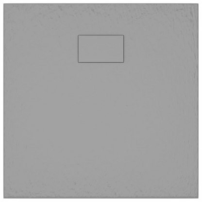 vidaXL Shower Base Tray SMC Gray 31.5"x31.5"