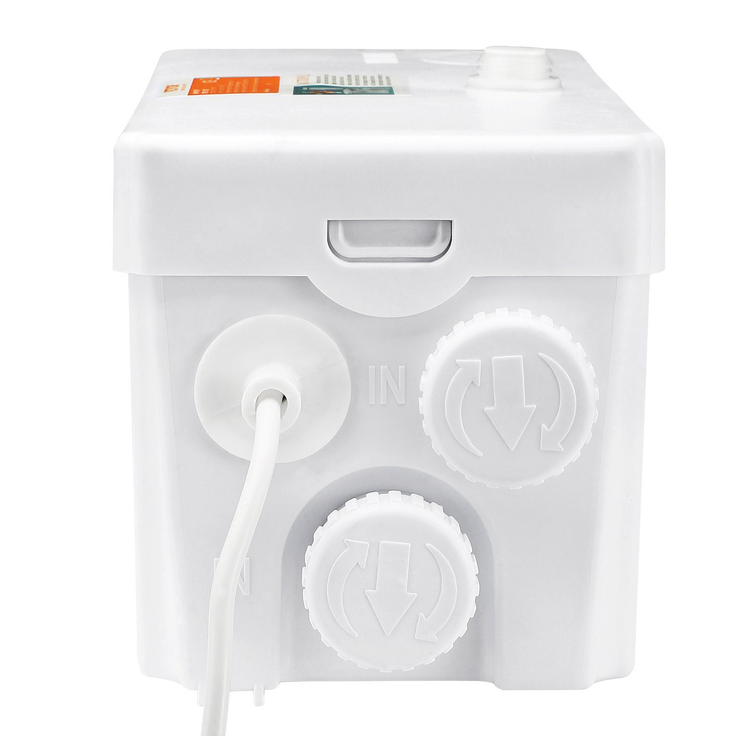 VEVOR 300W for Macerator Toilet Macerating Toilet Pump Macerator Pump 6000 L/h Flow, 23 ft/7 m Head Toilet Bowl,Toilet Tank Upflush Toilet with 3 Water Inltes For Kitchen, Bathroom