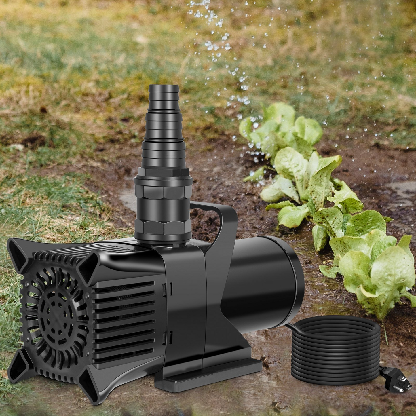 VEVOR Submersible Water Pump 3100GPH Pond Pump 22FT 240W for Waterfall Fountain