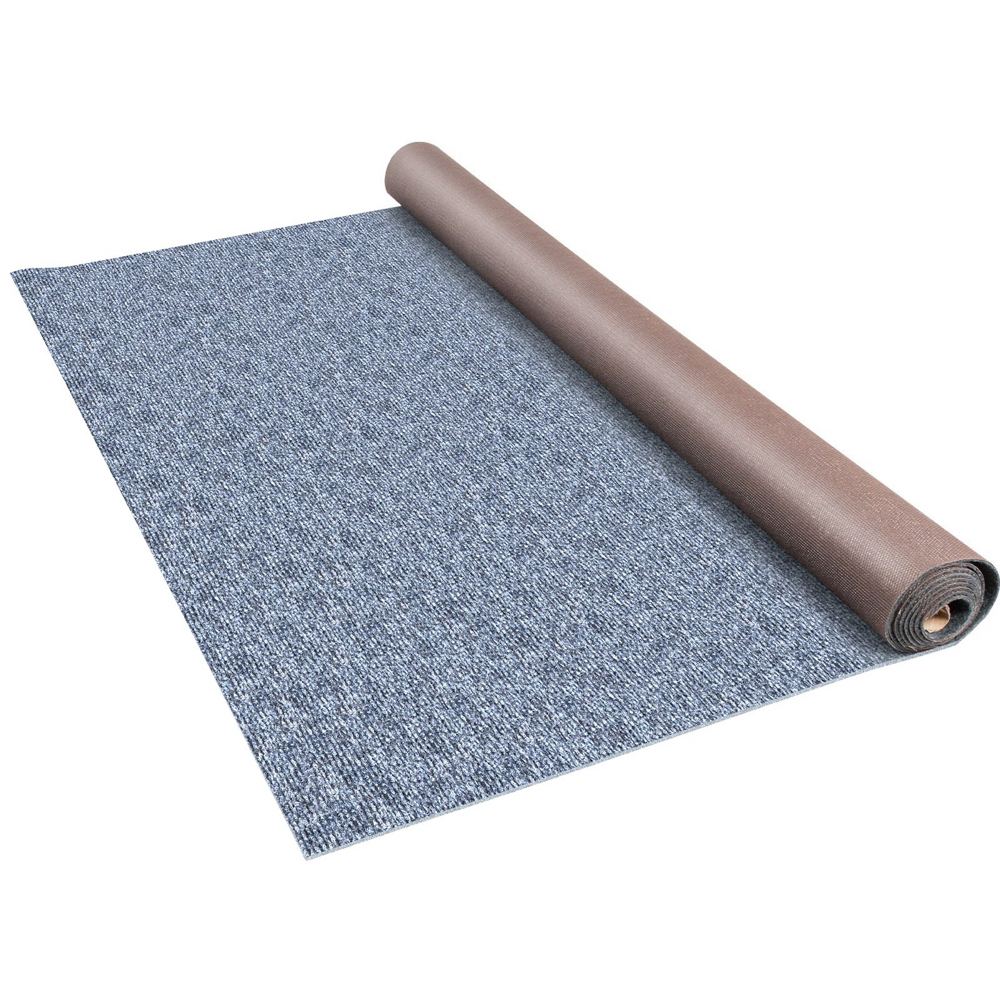 VEVOR Gray Marine Carpet 6 ft x 29.5 ft, Boat Carpet Rugs, Indoor Outdoor Rugs for Patio Deck Anti-Slide TPR Water-Proof Back Outdoor Marine Carpeting Outdoor Carpet