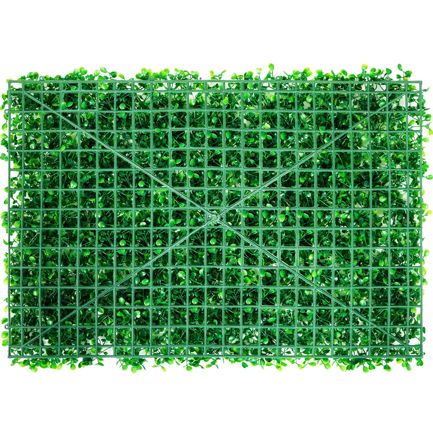 VEVOR Artificial Boxwood Panel UV 10pcs Boxwood Hedge Wall Panels Artificial Grass Backdrop Wall 24X16" 4cm Green Grass Wall Fake Hedge for Decor Privacy Fence Indoor Outdoor Garden Backyard