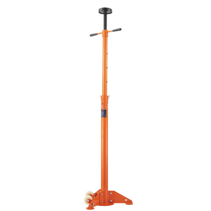 VEVOR Underhoist Stand, 3/4 Ton Capacity Pole Jack, Heavy Duty Jack Stand, Car Support Jack Lifting from 43.3" to 70.9", Triangular Base, Two Wheels, Easy Adjustment, Automotive Support