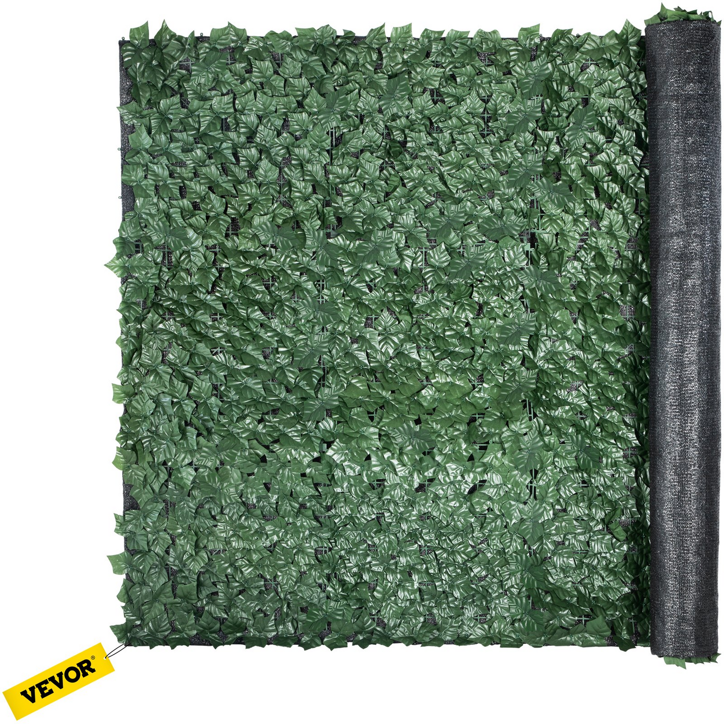 VEVOR Ivy Privacy Fence Screen, 39"x198" PP Faux Leaf Artificial Hedges, 3-Layers Indoor or Outdoor Greenery Leaves Panel, Multi-use for Garden, Yard, Decor, Balcony, Patio, Home, Green, 39 x 198 Inch