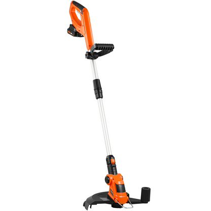 VEVOR Cordless String Trimmer, 12" 20 V Battery Powered Weed Eater With Auto Feed, 3 Spools, Battery and Charger Included, Cordless Weed Wacker for Trimming and Edging, for Lawns, Orchards, Driveways