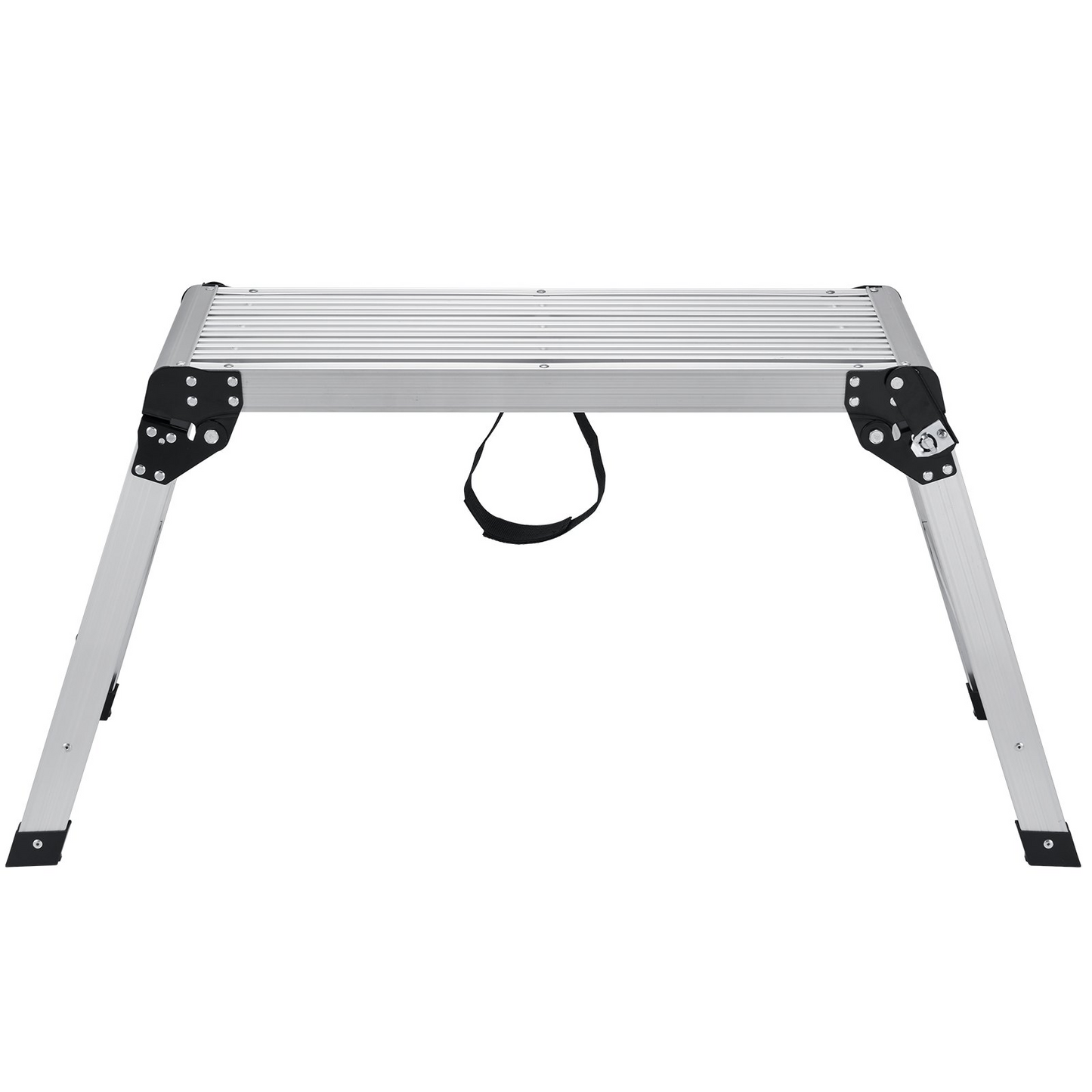 VEVOR Folding Work Platform, 330 lbs Load Capacity, Aluminum Drywall Stool Ladder, Heavy Duty Work Bench w/ Non-Slip Feet, Ideal for Washing Vehicles, Cleaning, Painting, Decorating