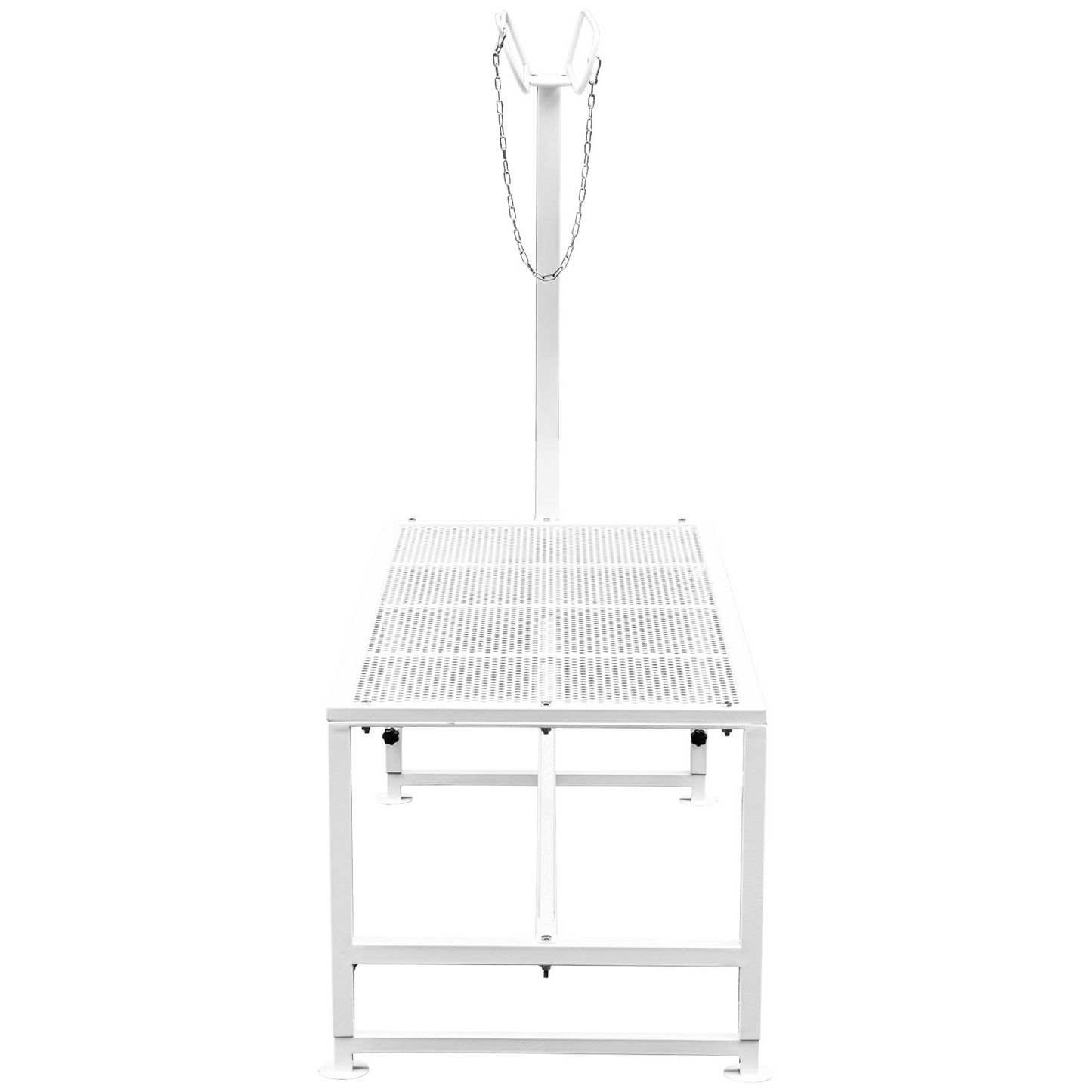 VEVOR Livestock Stand 51x23 inches, Trimming Stand with Straight Head Piece, Goat Trimming Stand Metal Frame Sheep Shearing Stand Livestock Trimming Stands