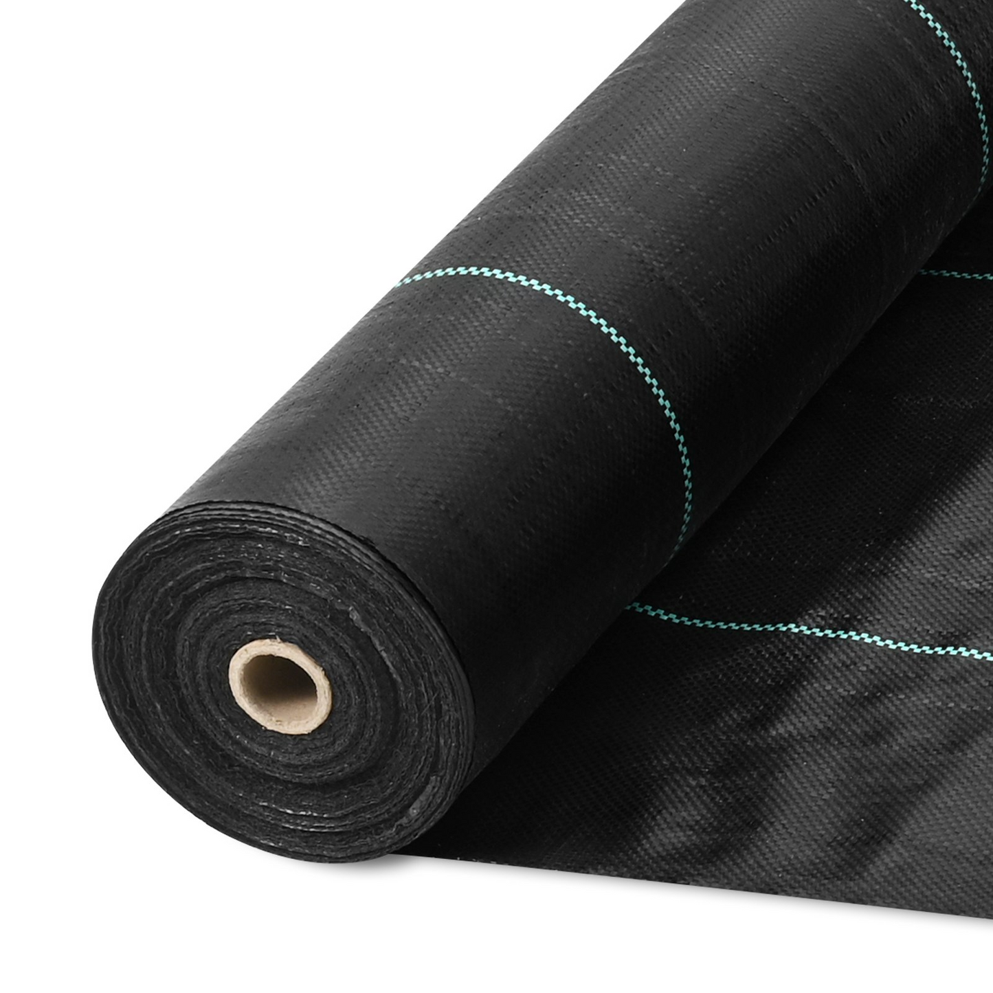 VEVOR Weed Barrier Landscape Fabric, 3*300FT Heavy Duty Garden Weed Fabric, Woven PP Weed Control Fabric, Driveway Fabric, Geotextile Fabric for Landscaping, Ground Cover, Weed Blocker Weed Mat, Black