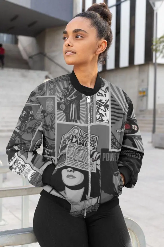 Obey Style Female Bomber Jacket