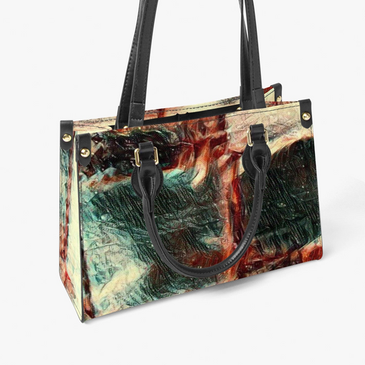 Square Dance -  Tote Bag - Long Strap and Inner Bag