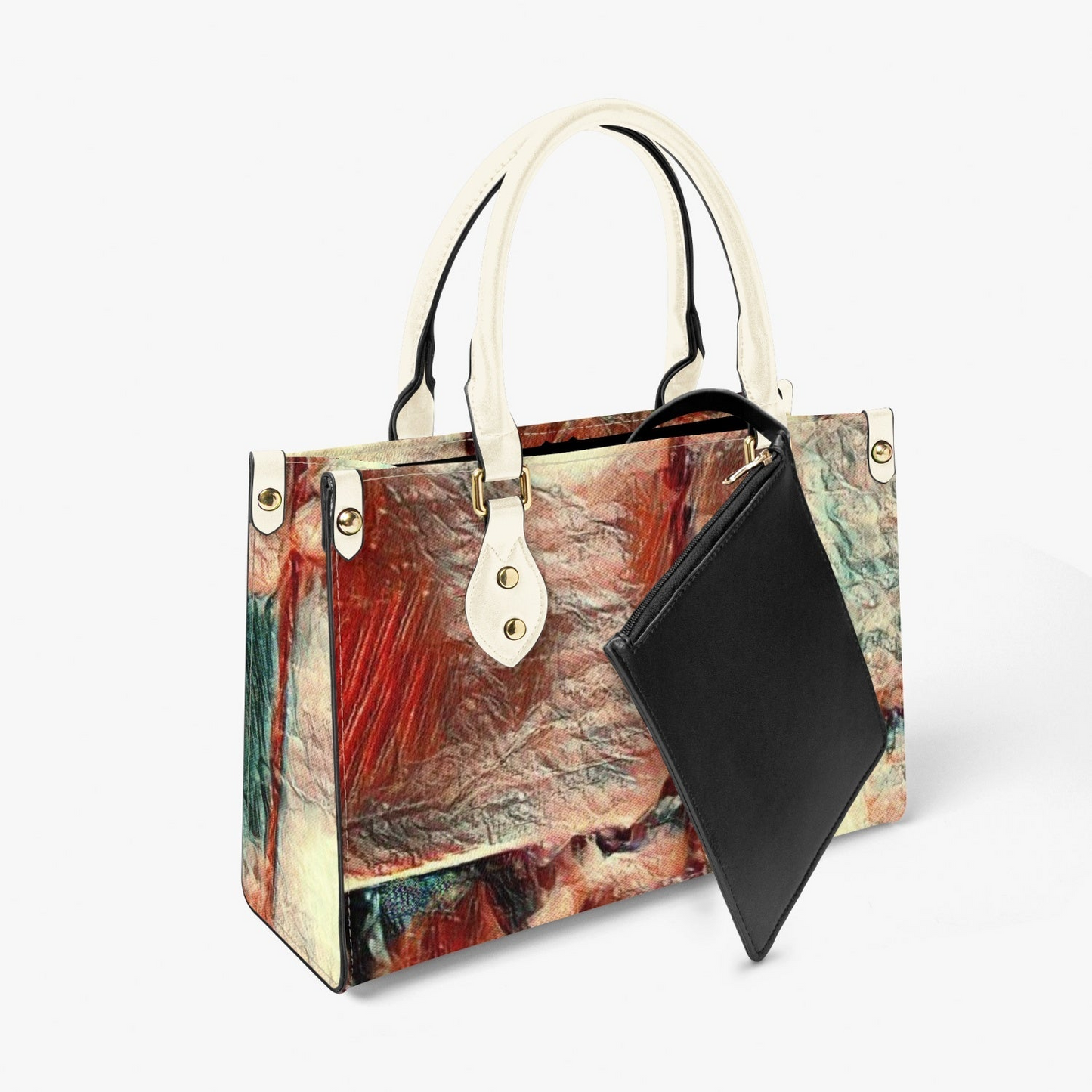 Square Dance -  Tote Bag - Long Strap and Inner Bag