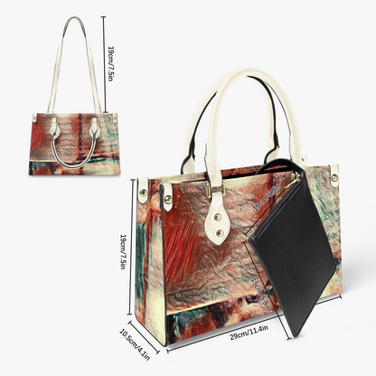 Square Dance -  Tote Bag - Long Strap and Inner Bag