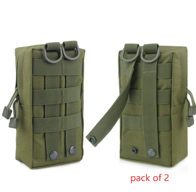 Utility Pouch Gadget Gear Bag - Military Vest - Waist Pack - Water-resistant - Compact Bag