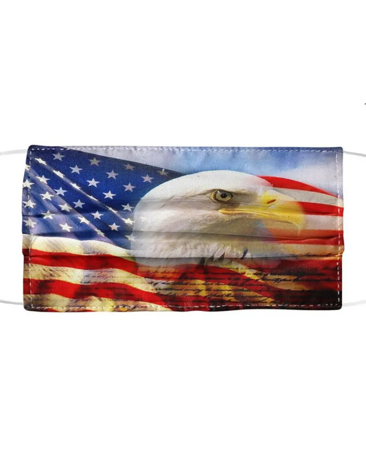 US Eagle Flag Mask