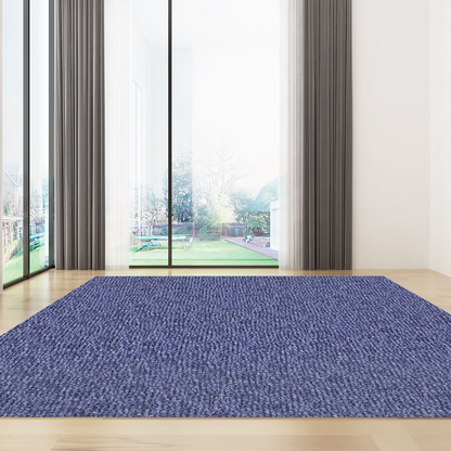 VEVOR Deep Blue Marine Carpet 6 ft x 36 ft Marine Carpeting Marine Grade Carpet for Boats with Waterproof Back Outdoor Rug for Patio Porch Deck Garage Outdoor Area Rug Runner Non-Slide Porch Rug